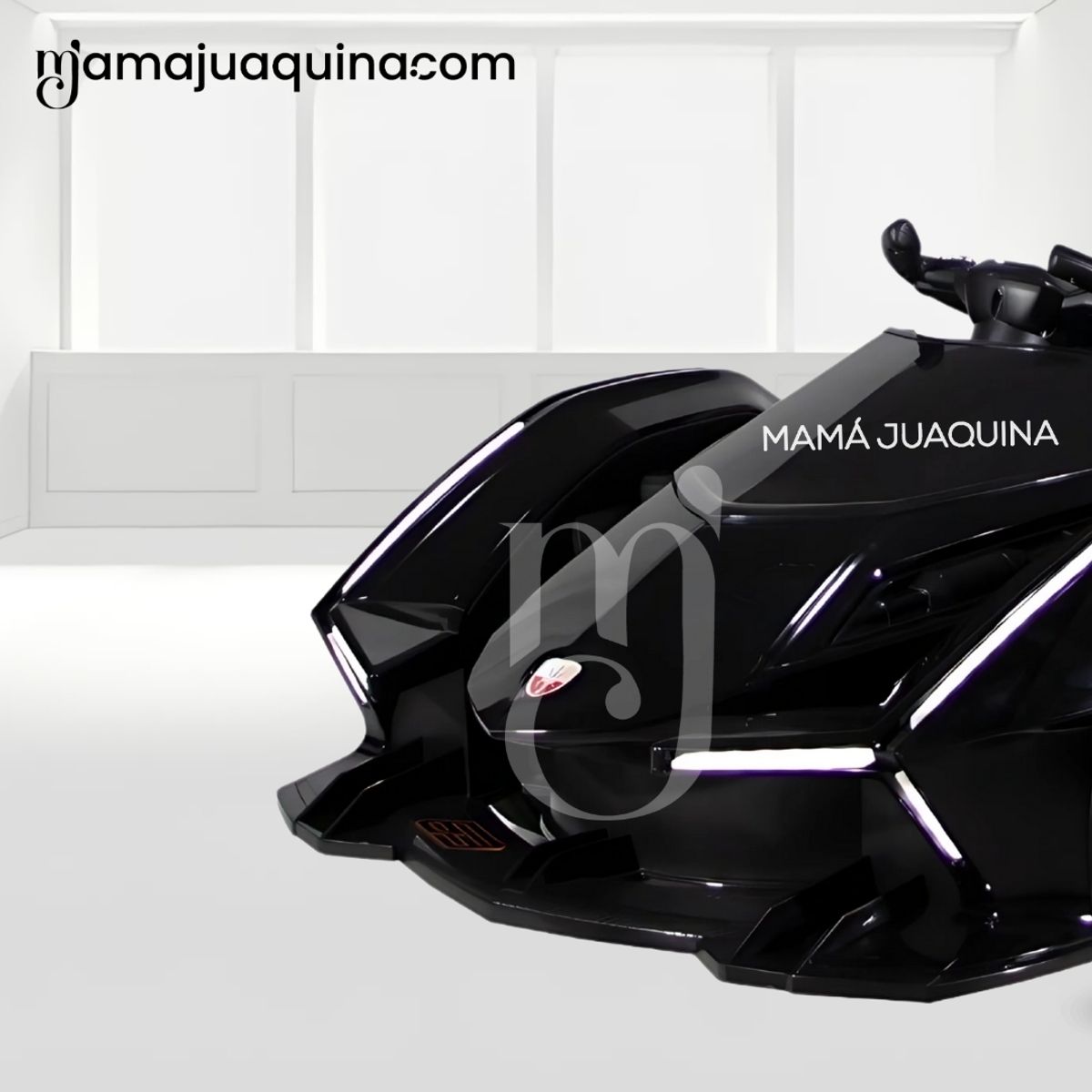 BABY - Carro a Batería de Lujo Para Niños «LEGACY» Black