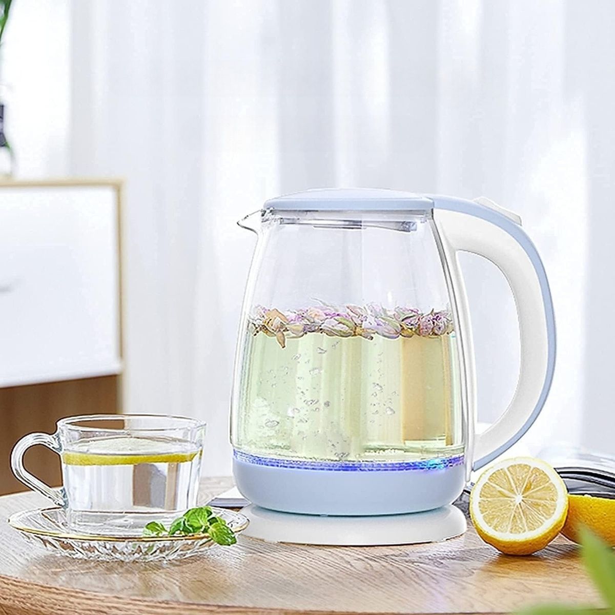 GENERICO - HERVIDOR ELÉCTRICO DE 2L DE VIDRIO MARADO