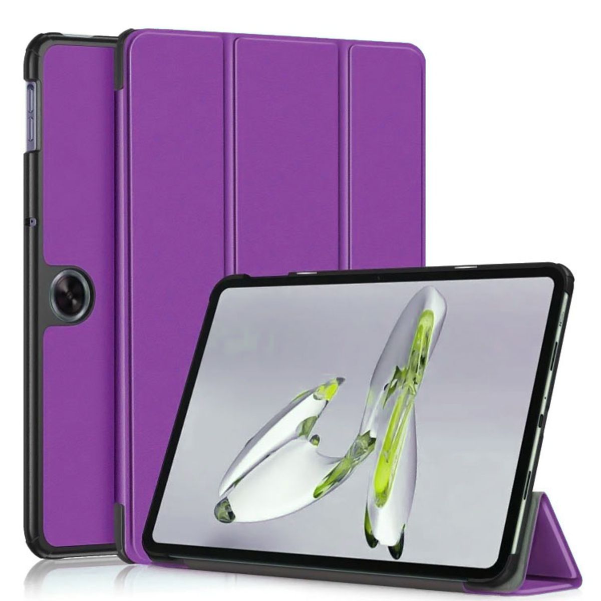 FUNDAANTIGOLPES - Funda Bookcover para Tablet ONE PLUS PAD 2 12.1 Morado