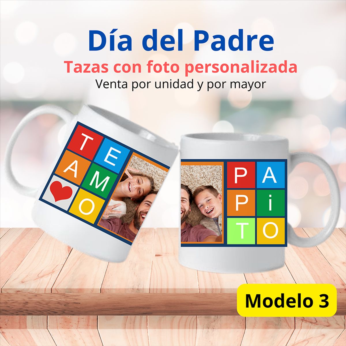 M MATIX SHOP - Matix- Regalos Personalizados Dia del Padre - Taza Personalizada