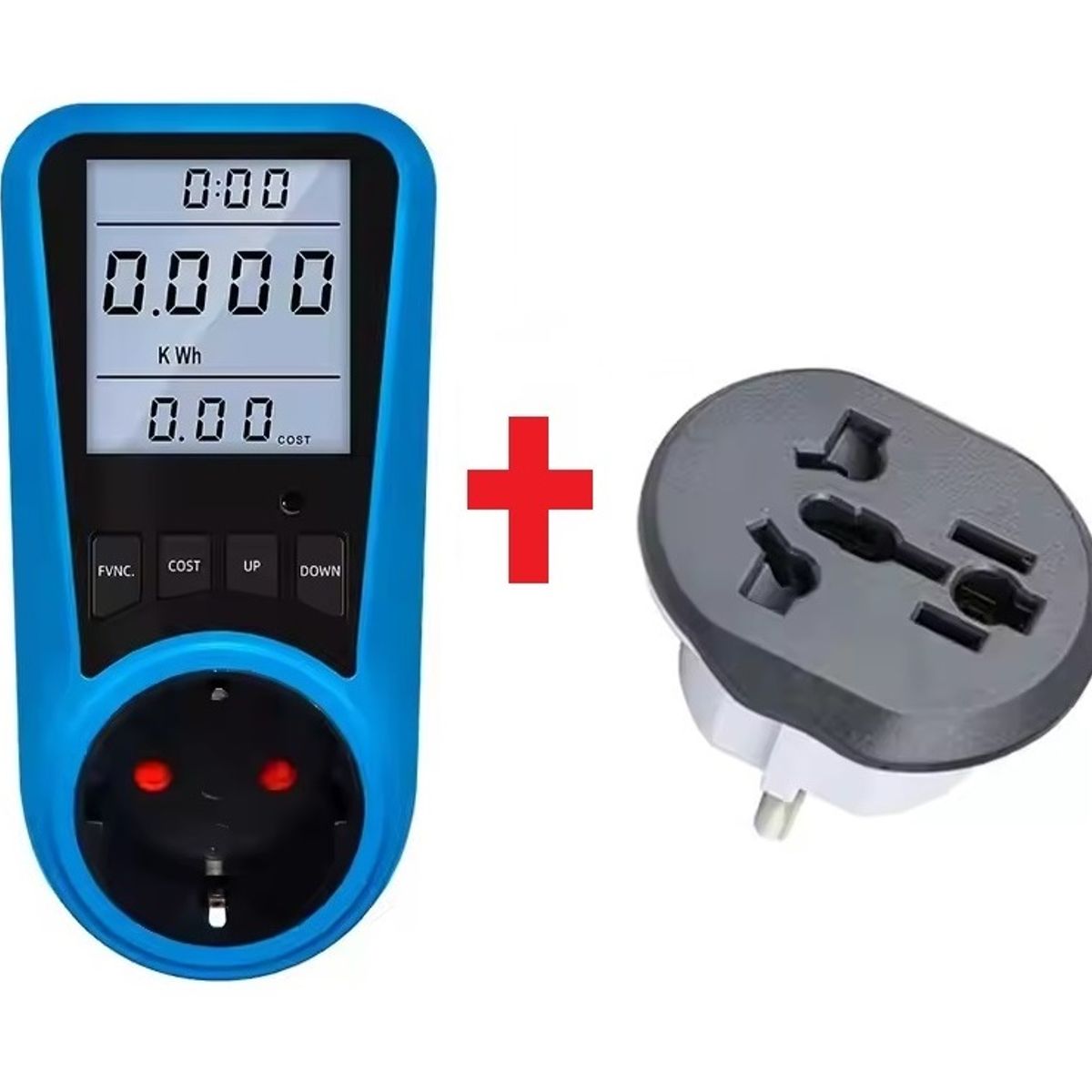 GENERICO - MEDIDOR DE POTENCIA PARA ARTEFACTOS ELECTRICOS PMB05 230V 16A