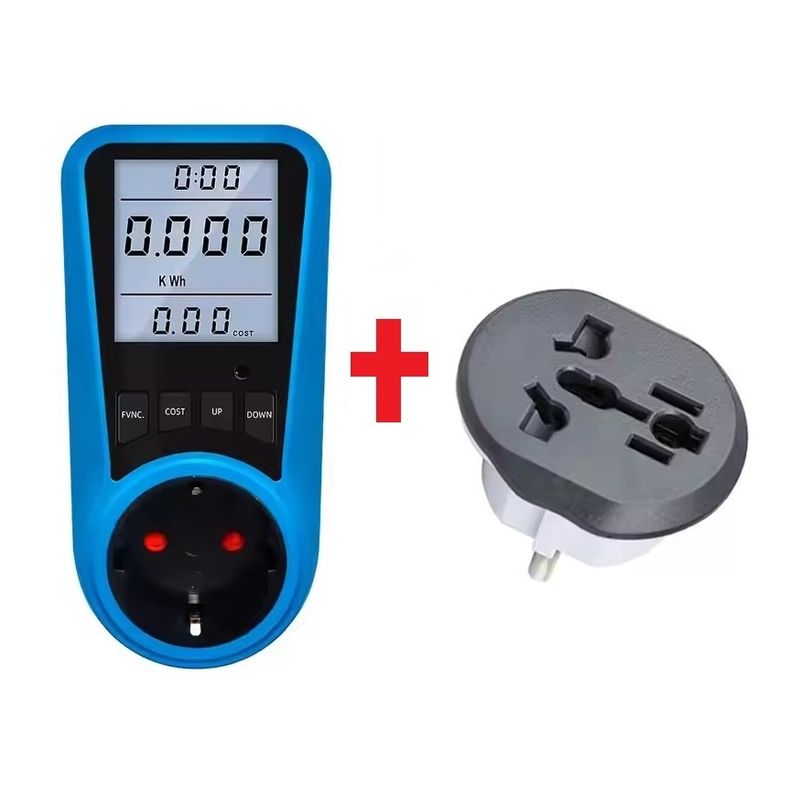 GENERICO - MEDIDOR DE POTENCIA PARA ARTEFACTOS ELECTRICOS PMB05 230V 16A