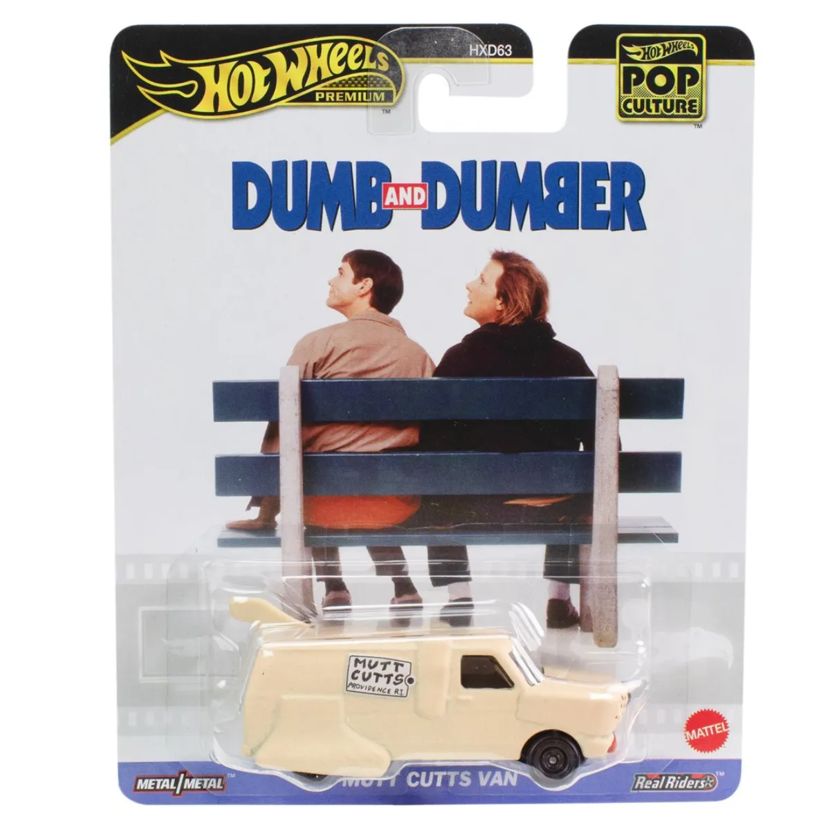 HOT WHEELS - Hot Wheels Premium Mutt Cutts Van El Tonto Y El Más Tonto