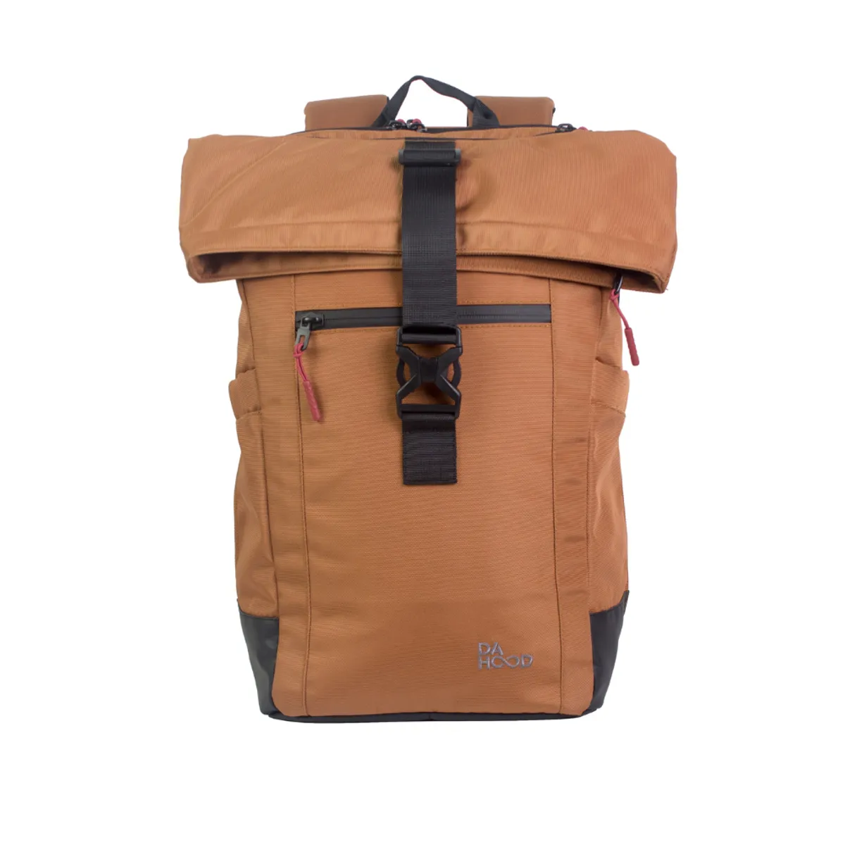 GENERICO - Mochila original impermeable porta laptop 17 Da Hood Cobre