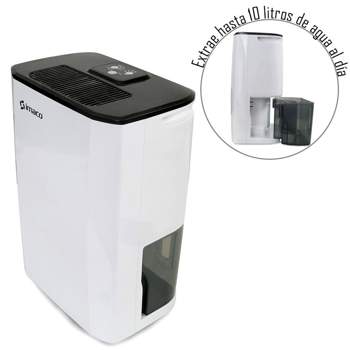 IMACO - Deshumedecedor con Panel Digital DHE1002 25Lts