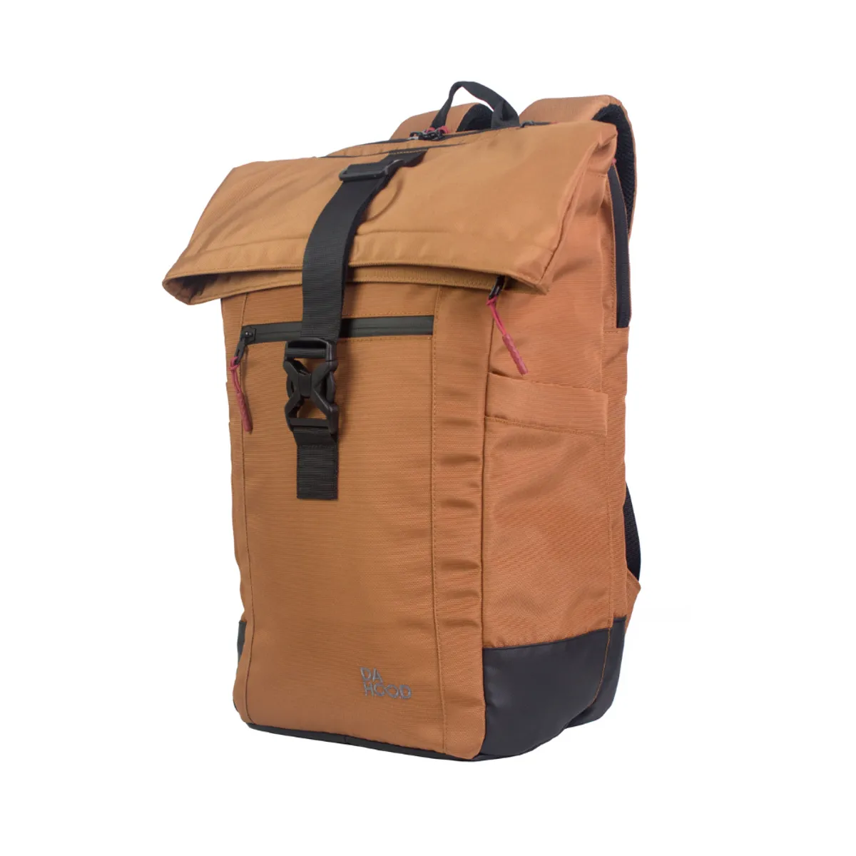 GENERICO - Mochila original impermeable porta laptop 17 Da Hood Cobre