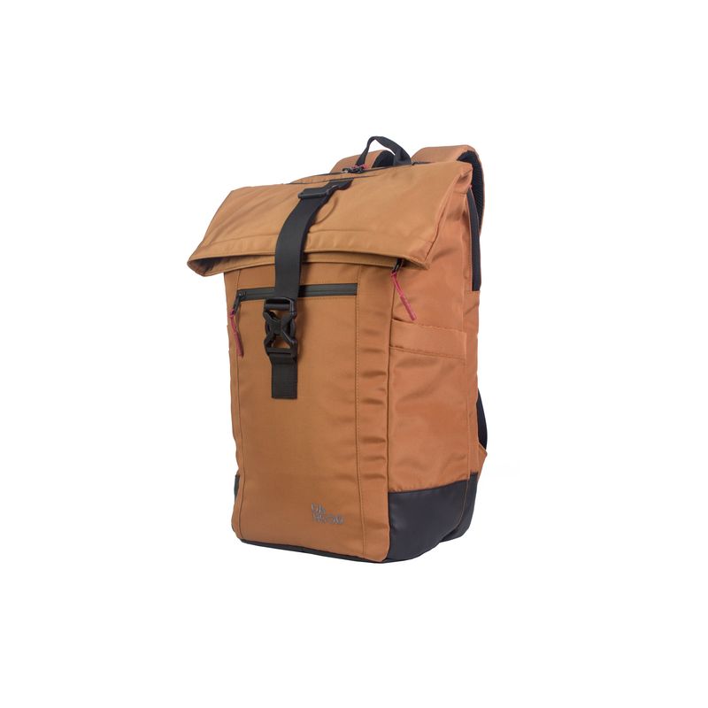 GENERICO - Mochila original impermeable porta laptop 17 Da Hood Cobre