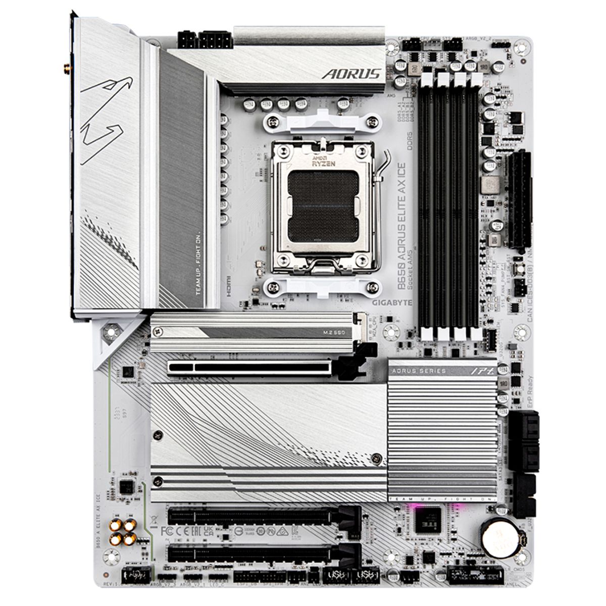 GIGABYTE - Motherboard Gigabyte B650 AORUS ELITE AX ICE AMD B650 AMD AM5 ATX