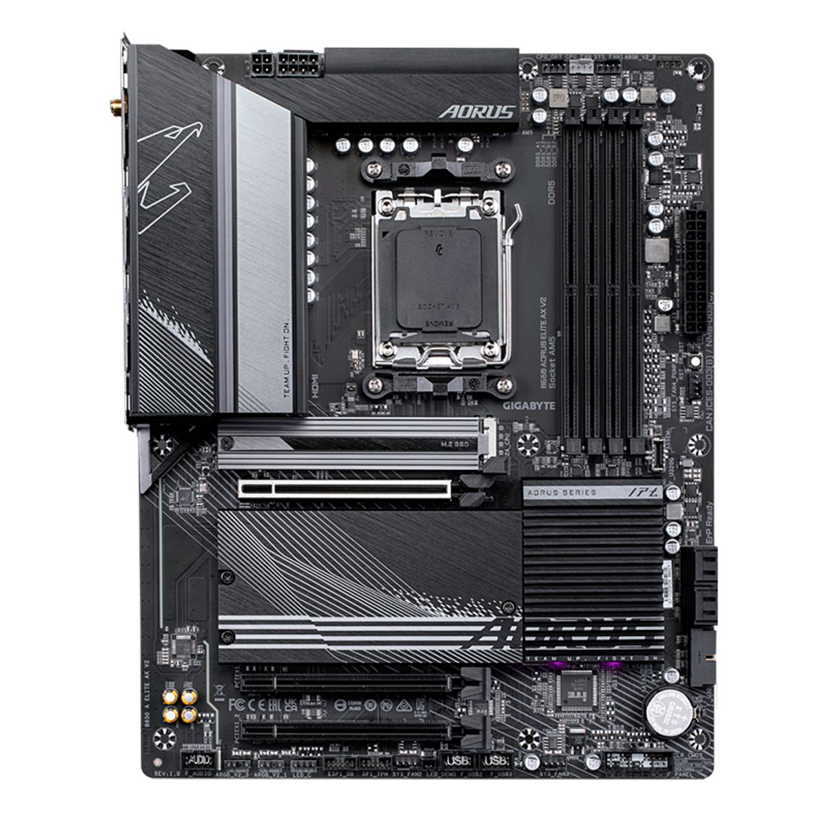 GIGABYTE - Motherboard Gigabyte B650 AORUS ELITE AX V2 AMD B650 AMD AM5 ATX