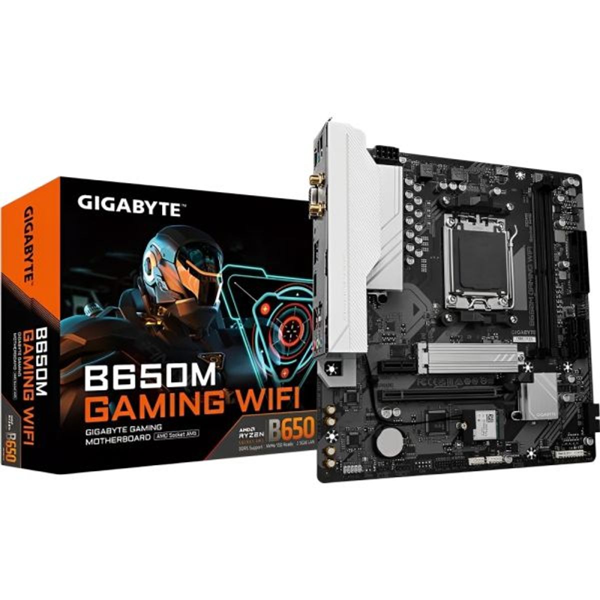 GIGABYTE - Motherboard Gigabyte B650M GAMING WIFI AMD B650 AMD AM5 mATX