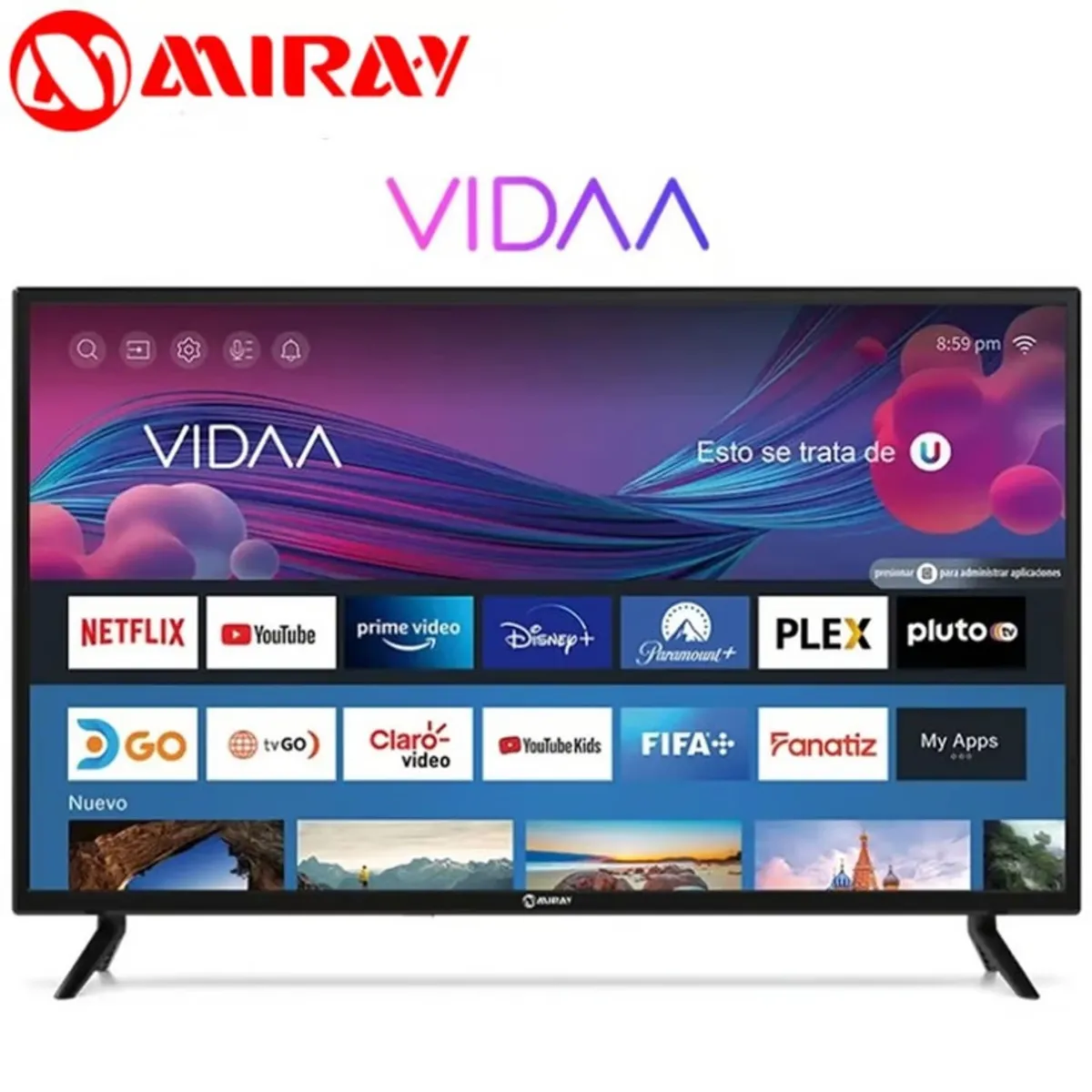 MIRAY - Televisor LED HD Digital 32 Miray MS32-E204