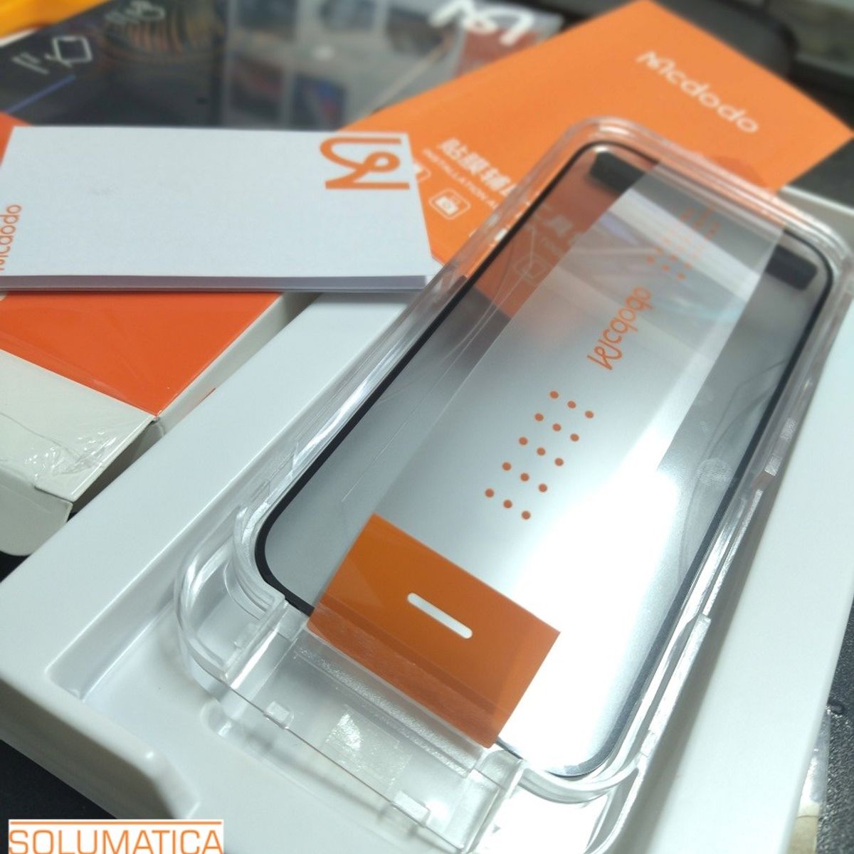 MCDODO - Protector de Pantalla Vidrio Templado Premium Para Iphone 16 - MCdodo