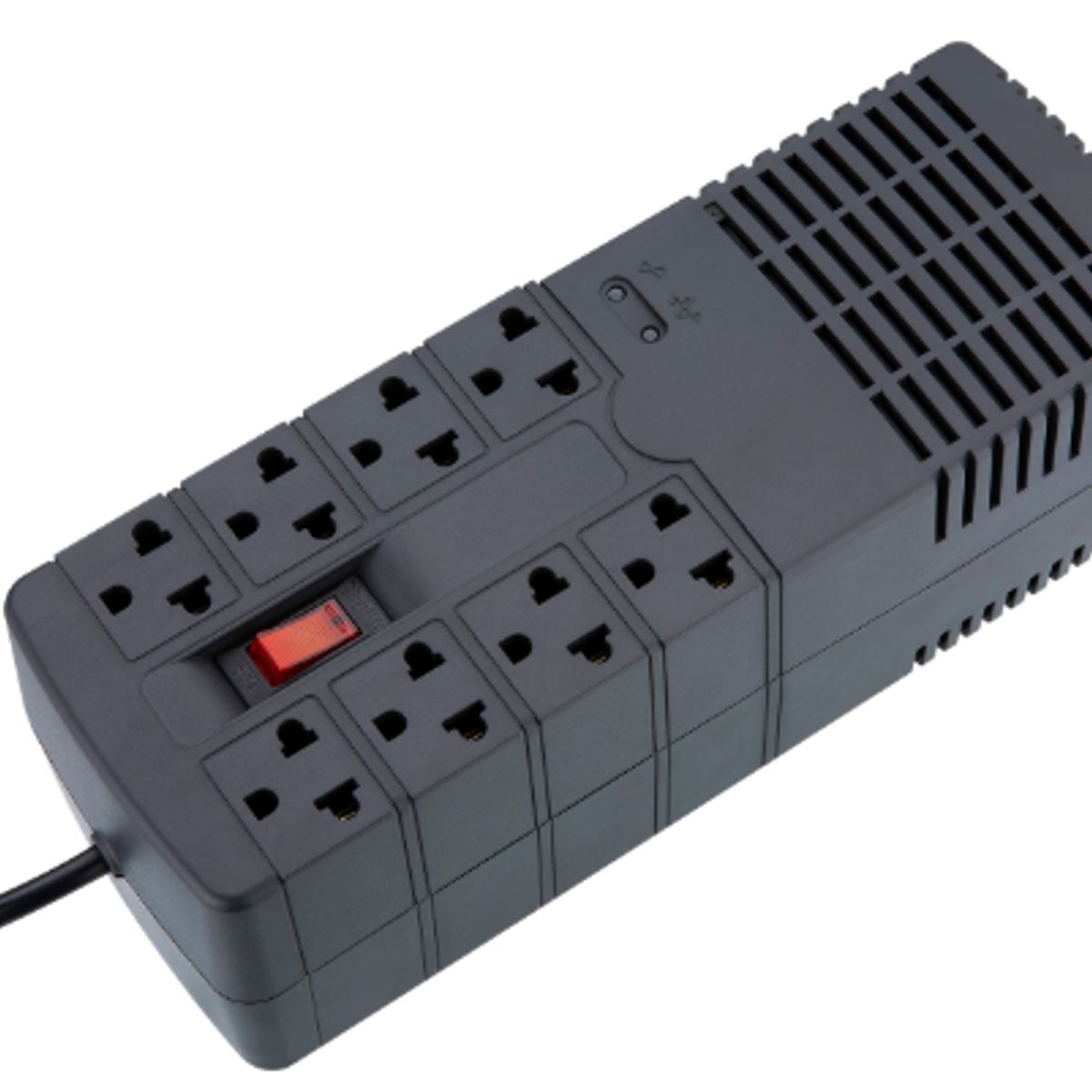 POWER LITE - Regulador de Voltaje QUASAR AVR PLI1300 1300VA650W 8 SALIDAS