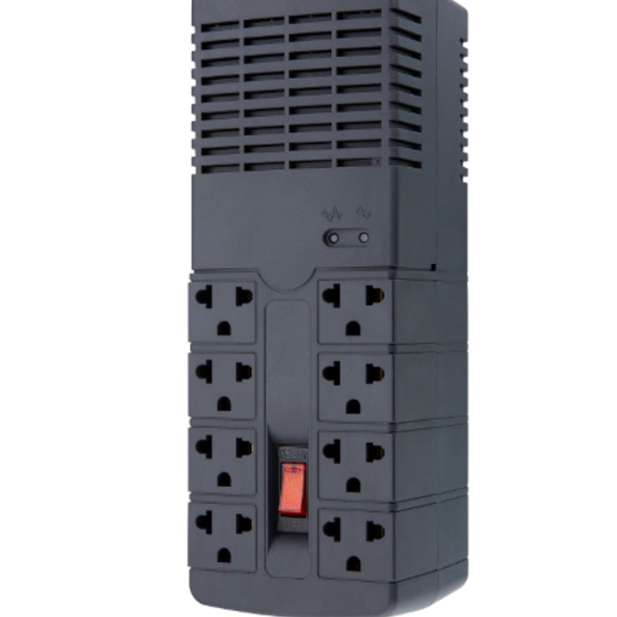 POWER LITE - Regulador de Voltaje QUASAR AVR PLI1300 1300VA650W 8 SALIDAS