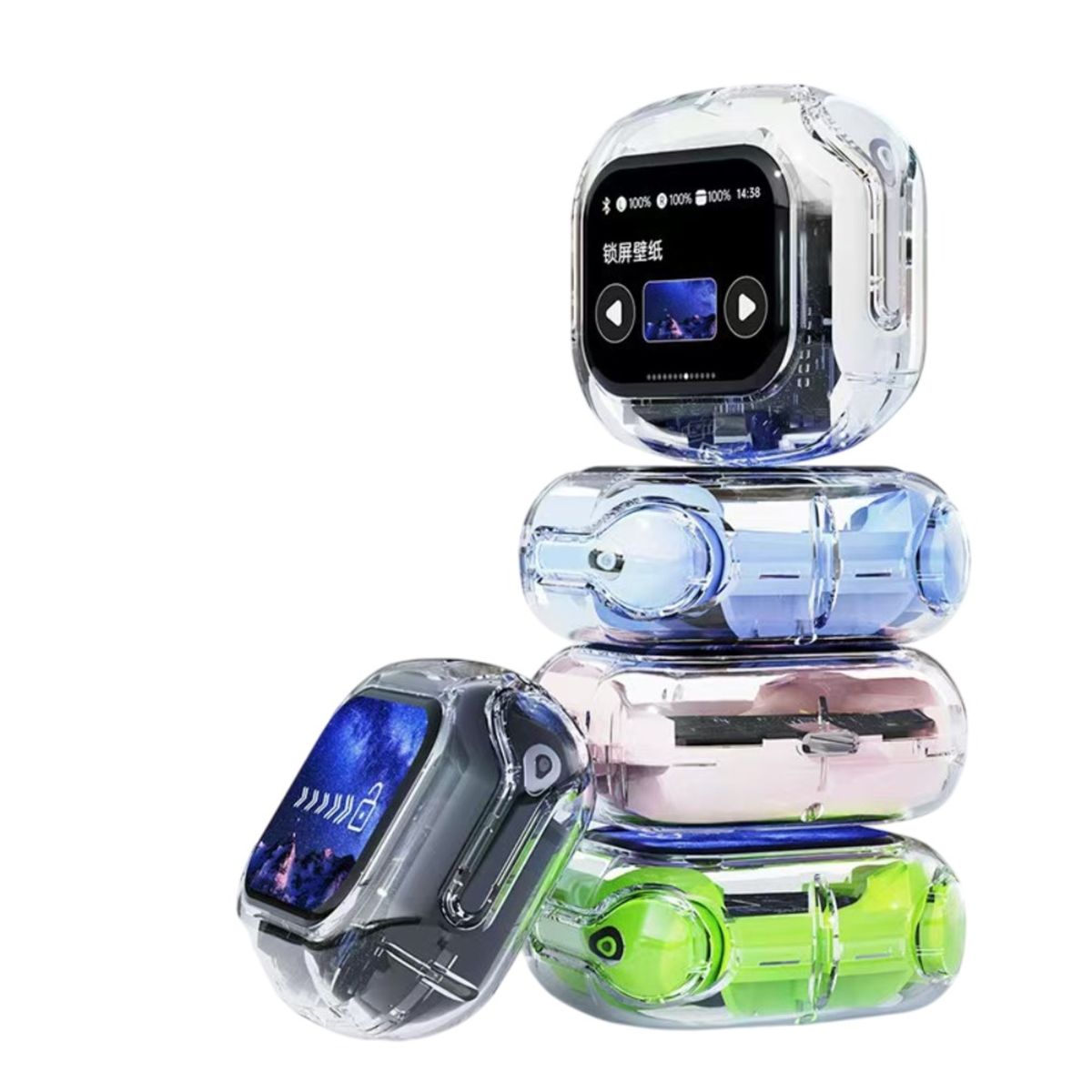 GENERICO - Audífonos Bluetooth True Wireless Air Max Blanco