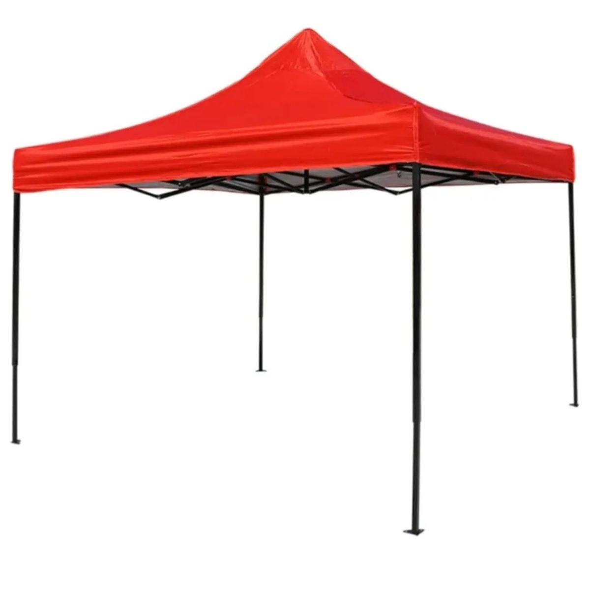GENERICO - TOLDO 3X3 PLEGABLE REFORZADO Y RESISTENTE ROJO