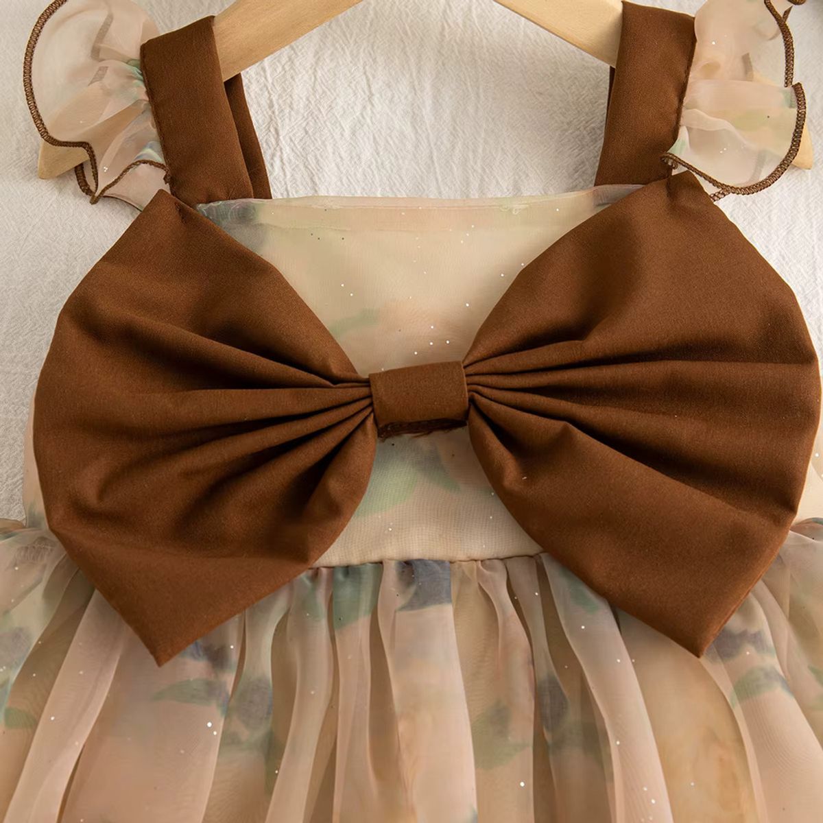 GENERICO - VESTIDO PARA BEBE NIÑA MANGA ACERO