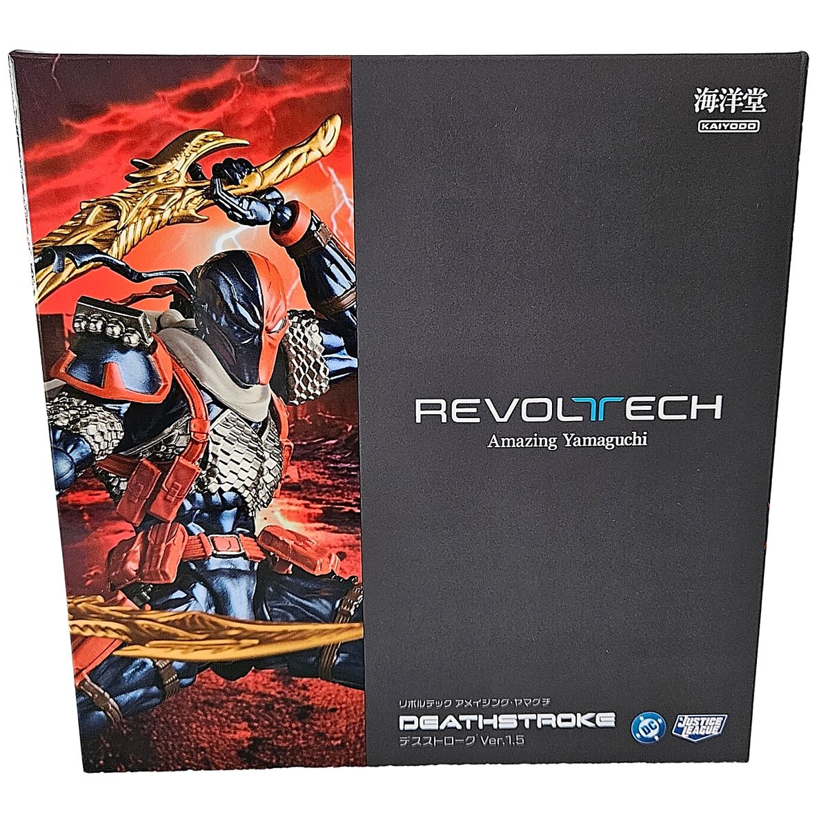 DC COMICS - DC Comics Amazing Yamaguchi Revoltech Deathstroke 1.5