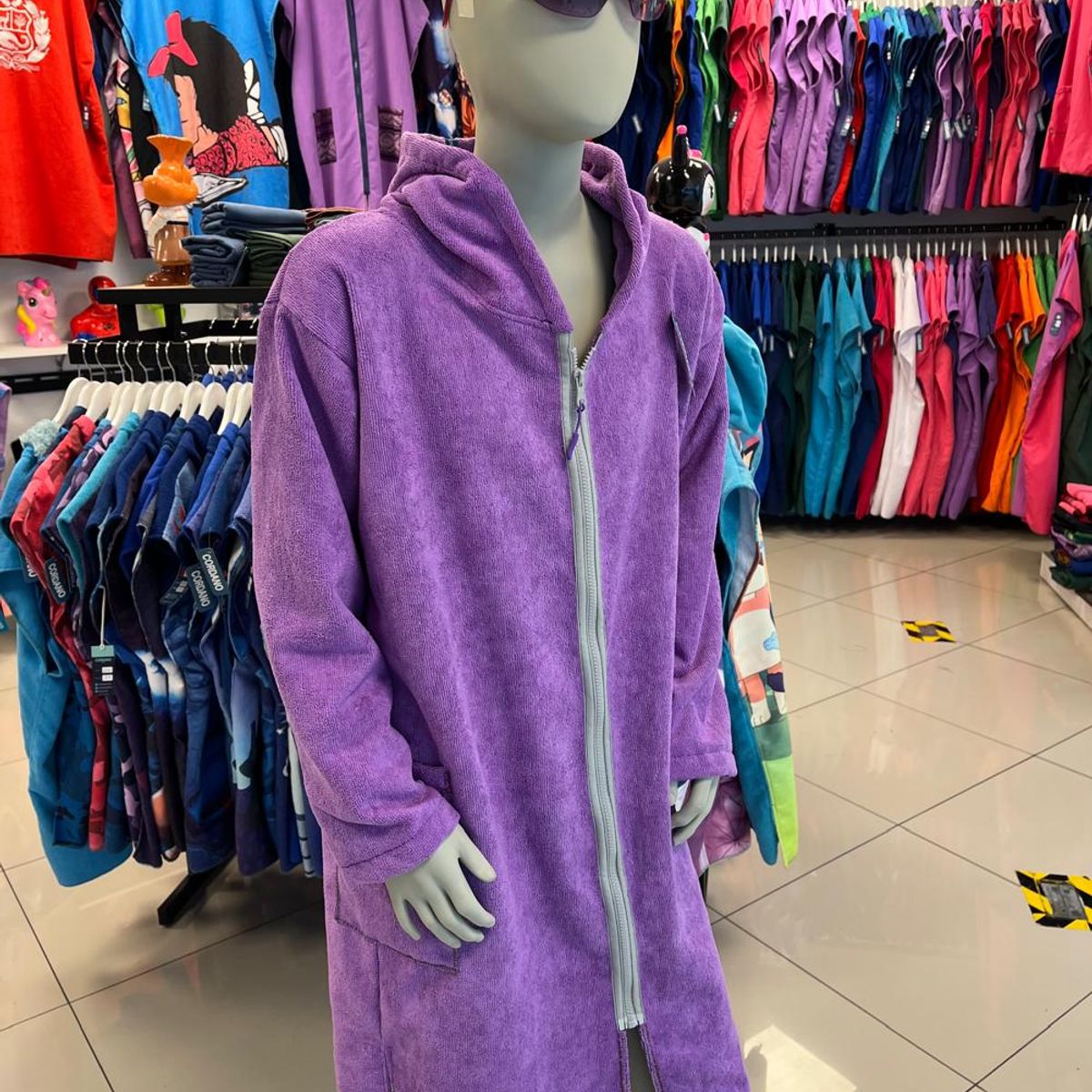 GENERICO - BATA CAMBIADOR PARCA LILA CORDANO TALLA ADULTO M