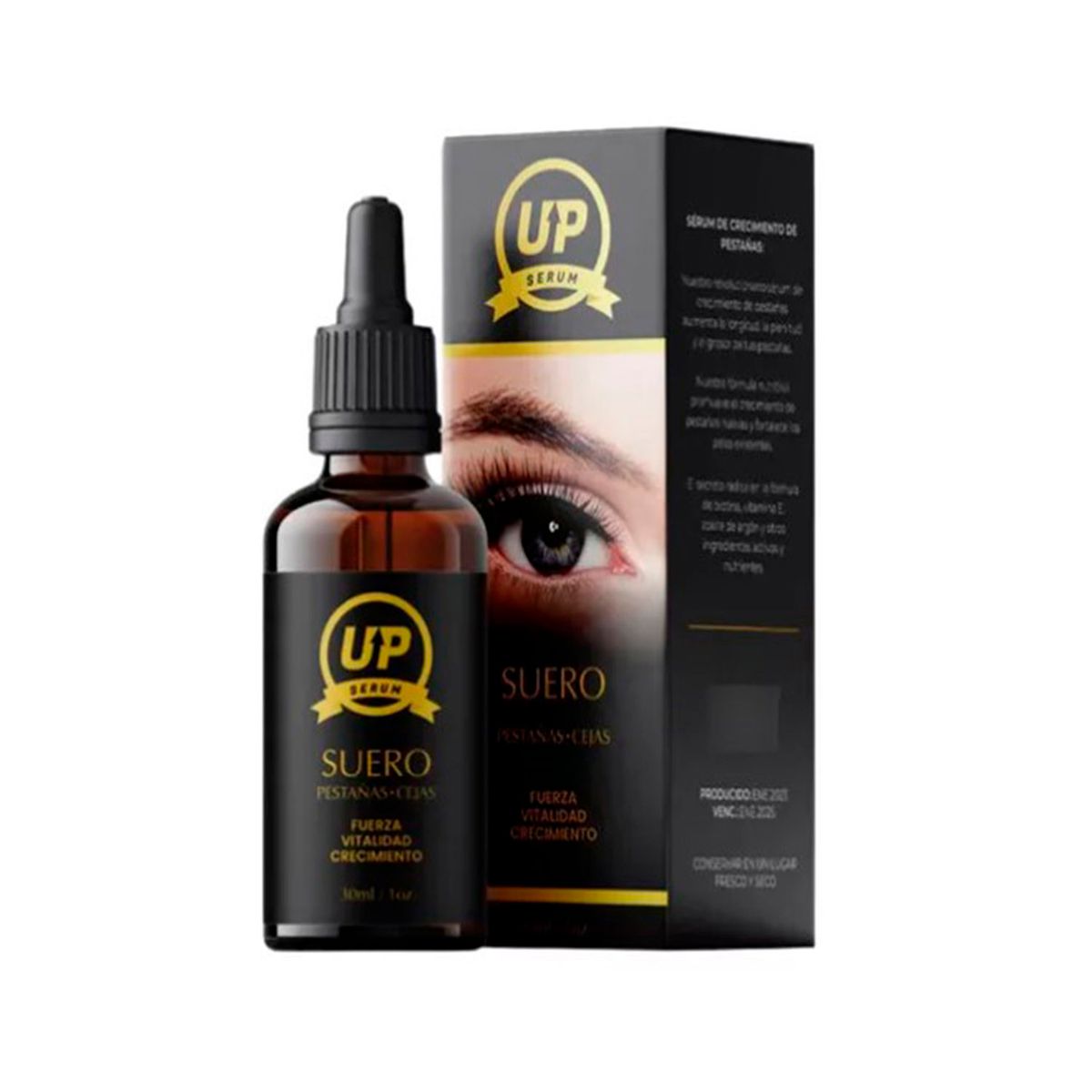 GENERICO - revilizador y crecimiento De Pestañas Y Cejas 30 ml