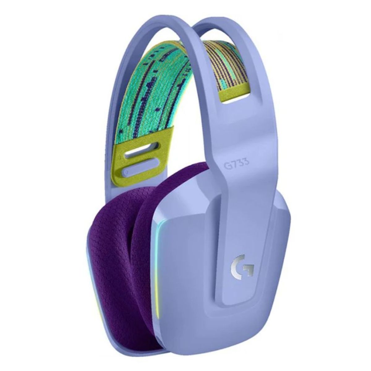 LOGITECH - Audífono Logitech Headset G733 Wireless Gaming Lila
