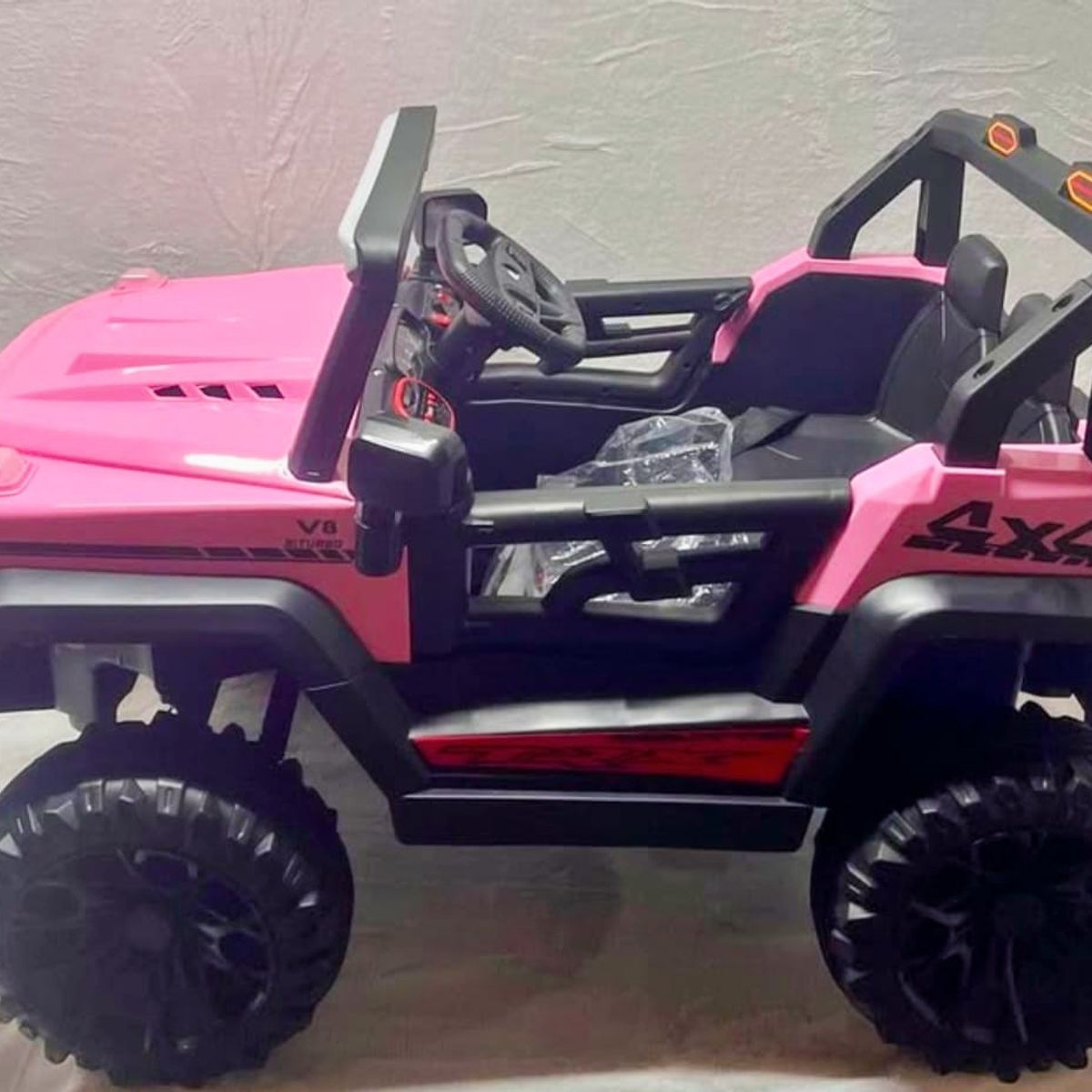 TOYUN TOYUN - Auto Electrico 12v Jepp Con Control Remoto rosa