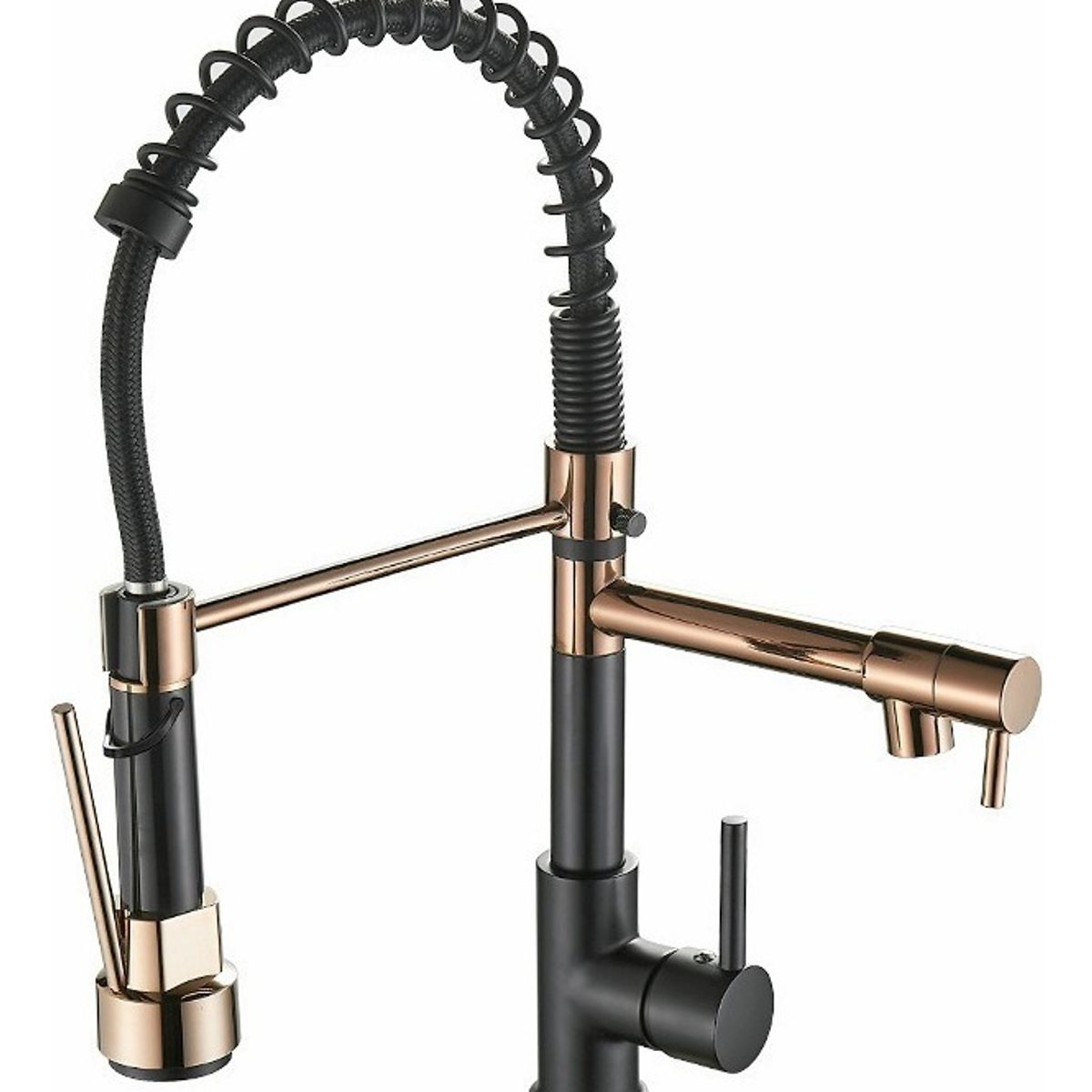 LABALAOS - Grifo Llave Lavaplatos Monomando Cocina Extensible Triple