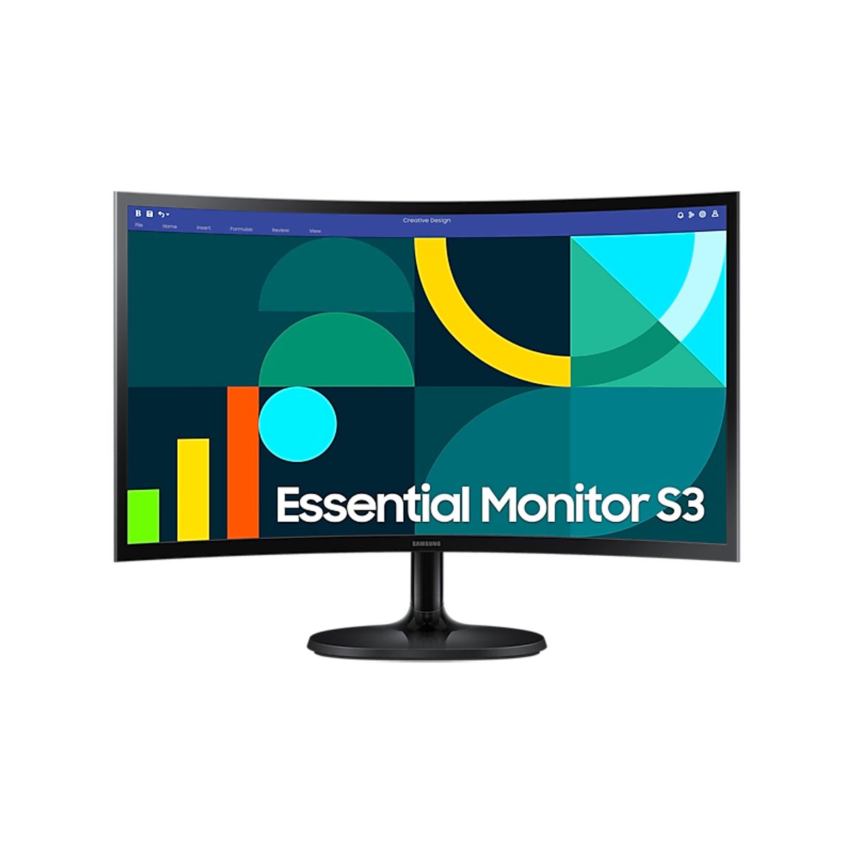 SAMSUNG - Monitor Samsung LS24D360GALXPE 24 FHD 1920x1080 VA Curvo