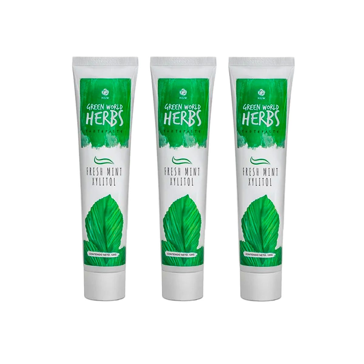 GENERICO - Crema Dental Green world Herbs 120gr HGW 3 und