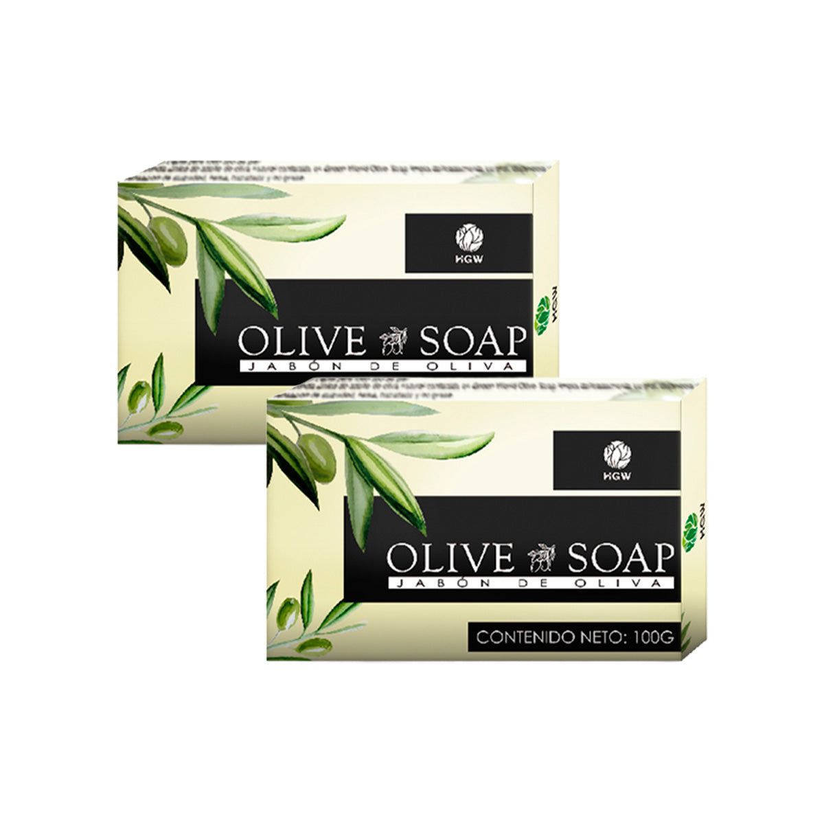 GENERICO - Jabón Corporal de Oliva 100gr HGW 2 und