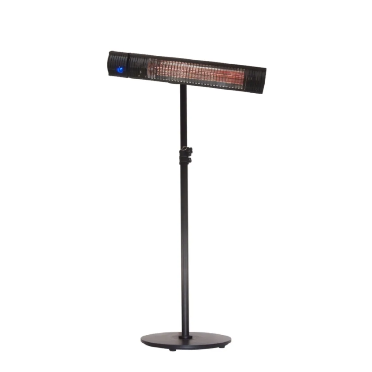 LARBIS - SET - Calefactor exterior LarBis COMFORTalu + parante POLEbase black  Soporte a Piso