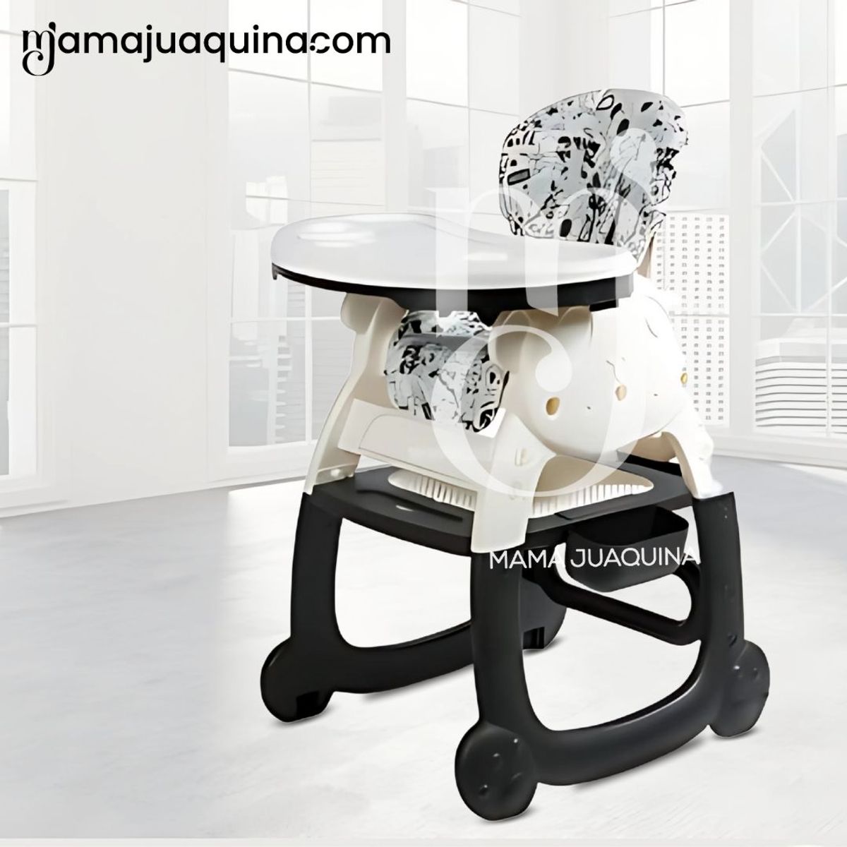 BABY - Silla de Comer de Lujo «ARTTIE» Edición Limitada Black