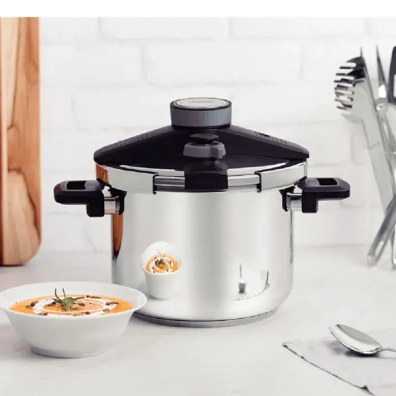 TRAMONTINA - Olla a presión Tramontina Presto de acero inoxidable - 62518220