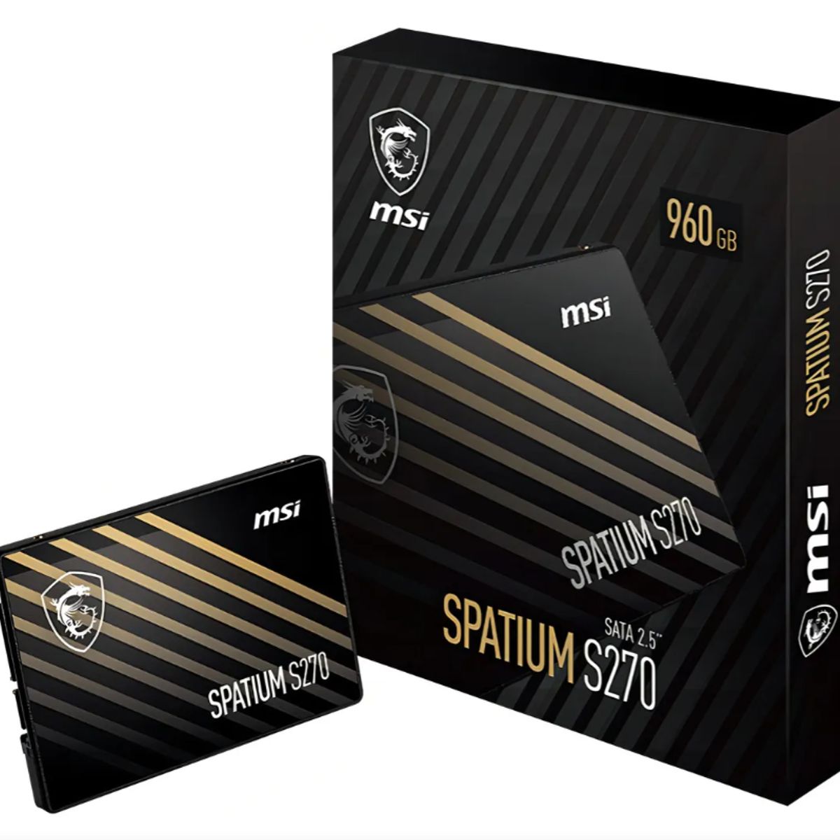 MSI - Disco Solido MSI SPATIUM S270 de 960GB SSD