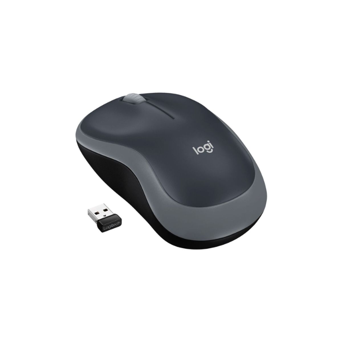 LOGITECH - Mouse Logitech M185 Gris