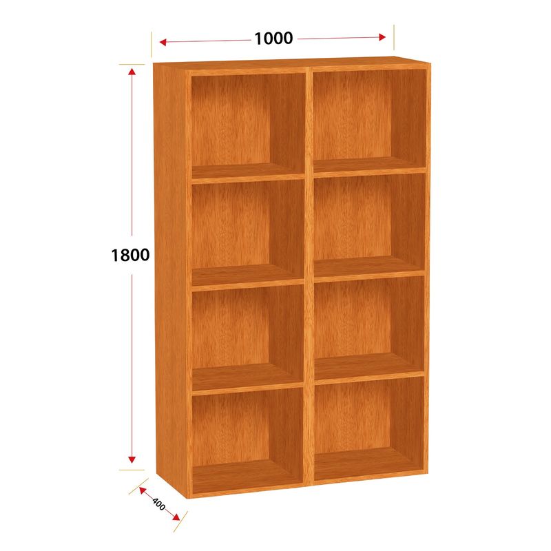 COEA - ESTANTE DE MADERA 1000X1800X400