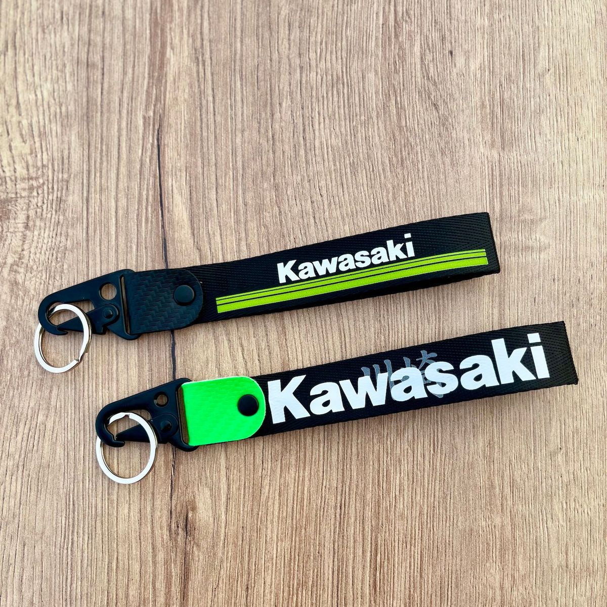 GENERICO - Llavero Kawasaki Lanyard Llaveros Pita Colgante Moto Llaves 2unid