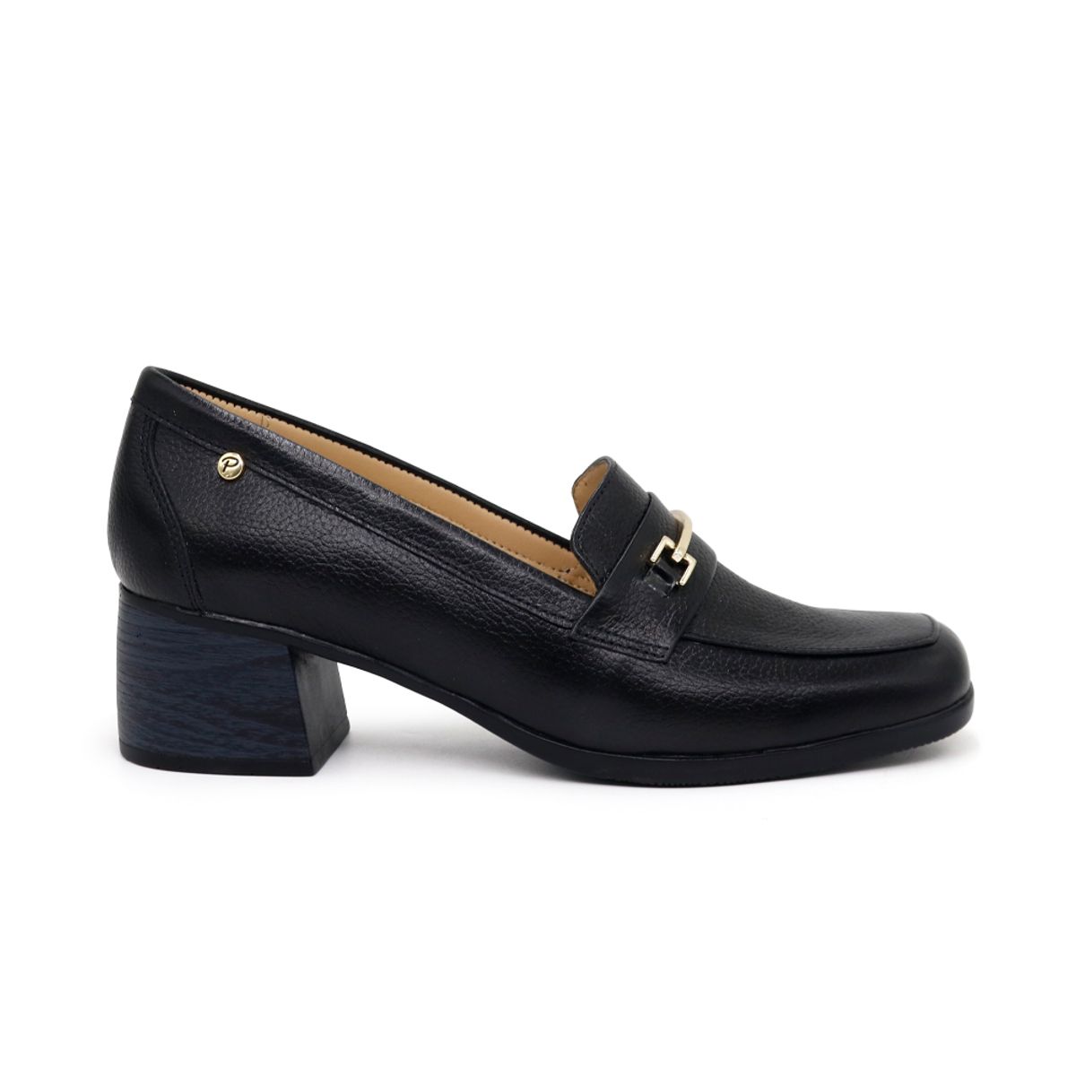PAR&SS - Mocasín Casual De Cuero Mujer Par&ss KA23-0409 Negro