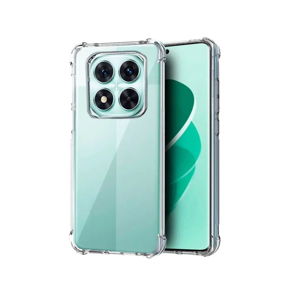 CASE - Case 360 3 EN 1 Clear Para Xiaomi Note 14 Pro
