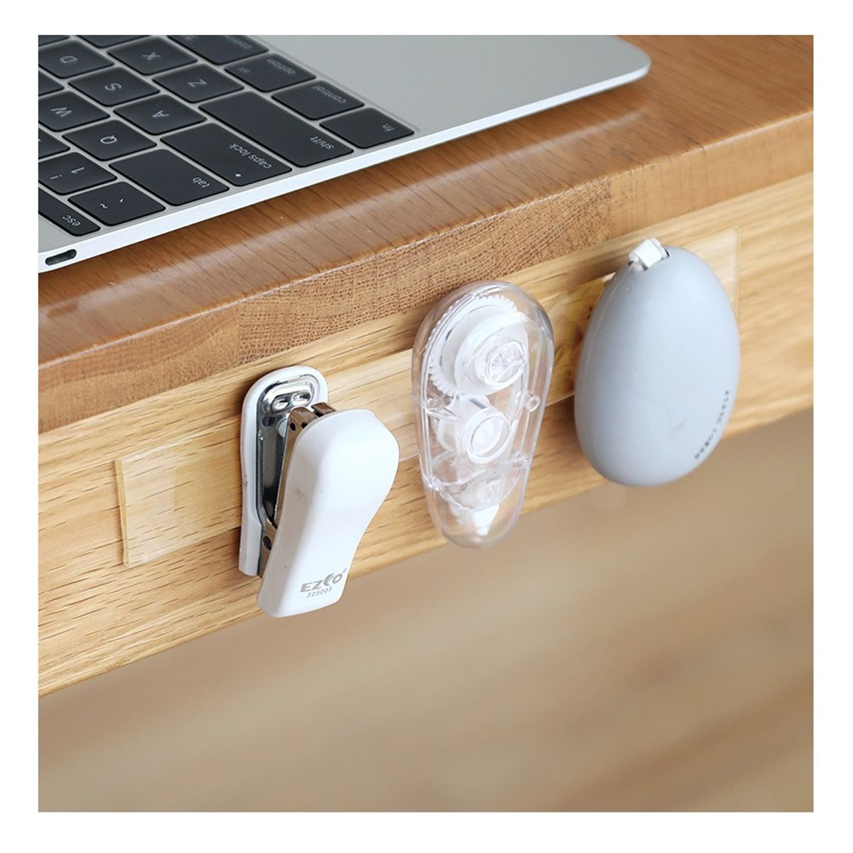 GENERICO - Cinta de doble cara de 3m transparente lavable reutilizable