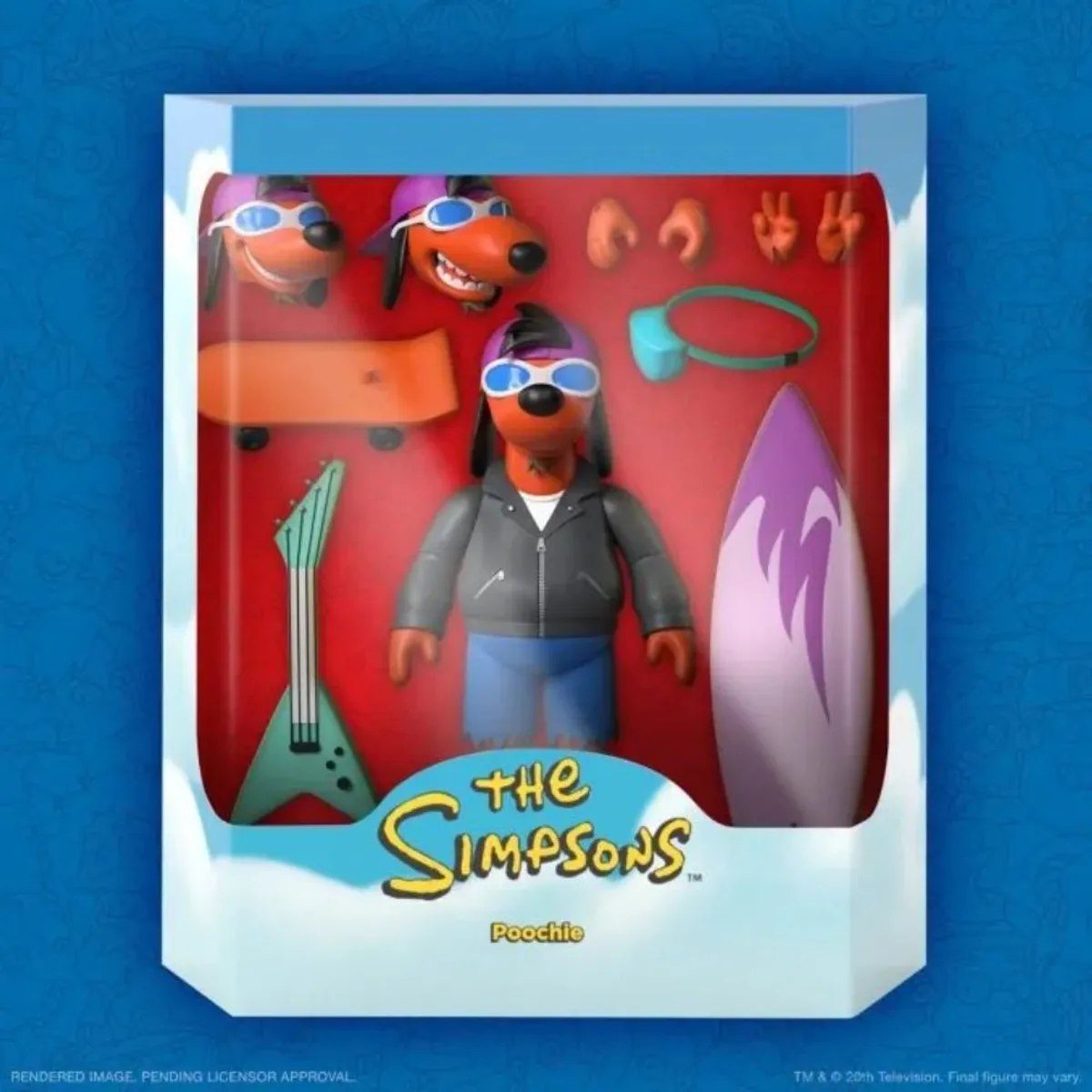 THE SIMPSONS - SUPER7 : The Simpsons Ultimates Wave 1 – Poochie