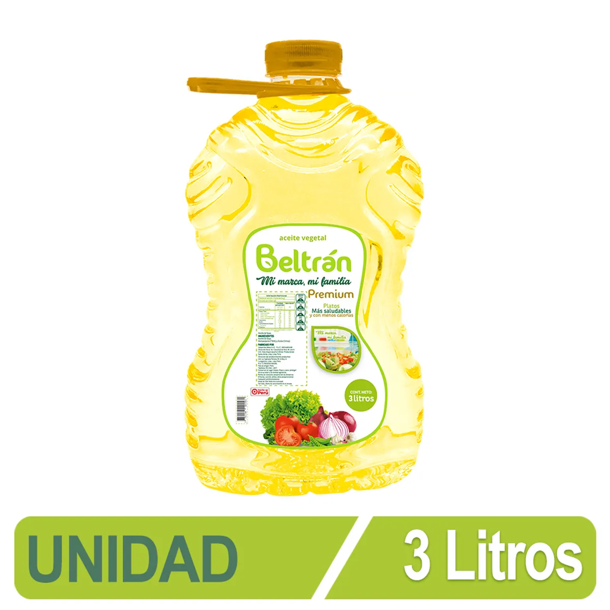 BELTRAN - Aceite De Soya Beltrán X 3 Lt X 01 Uni (Premium)
