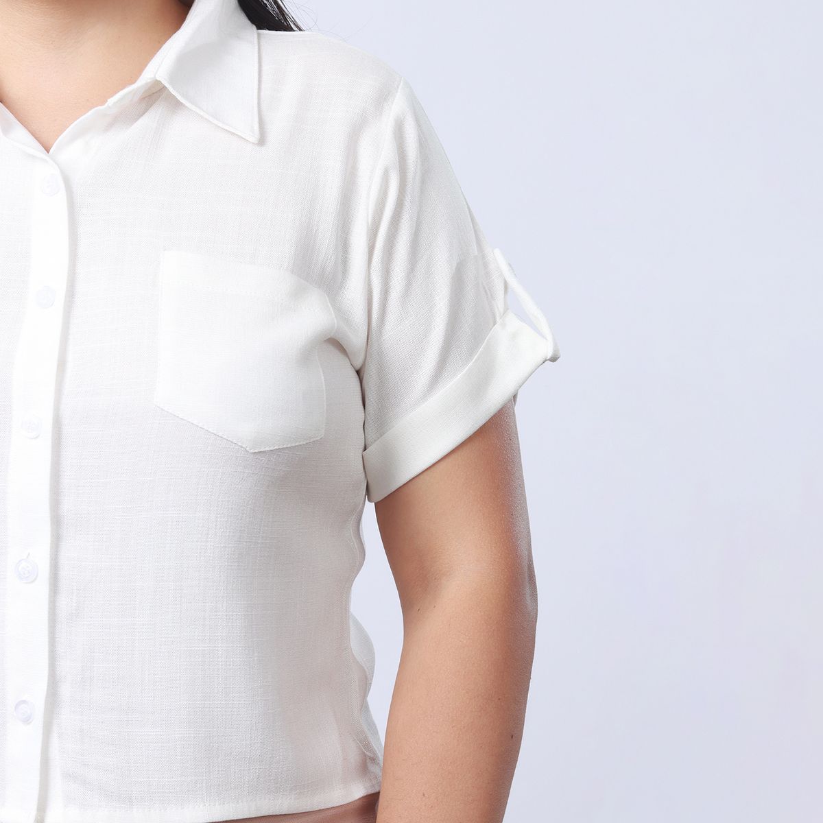 MOCALY - Camisa Casual Mujer en Lino