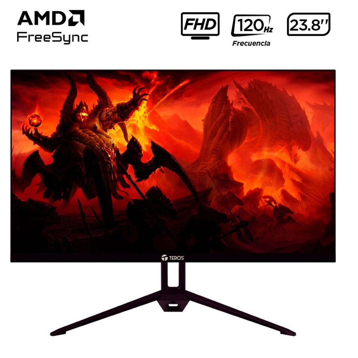 TEROS - Monitor plano TEROS TE-2415S  23,8" -FHD- IPS- HDMI- 1MS