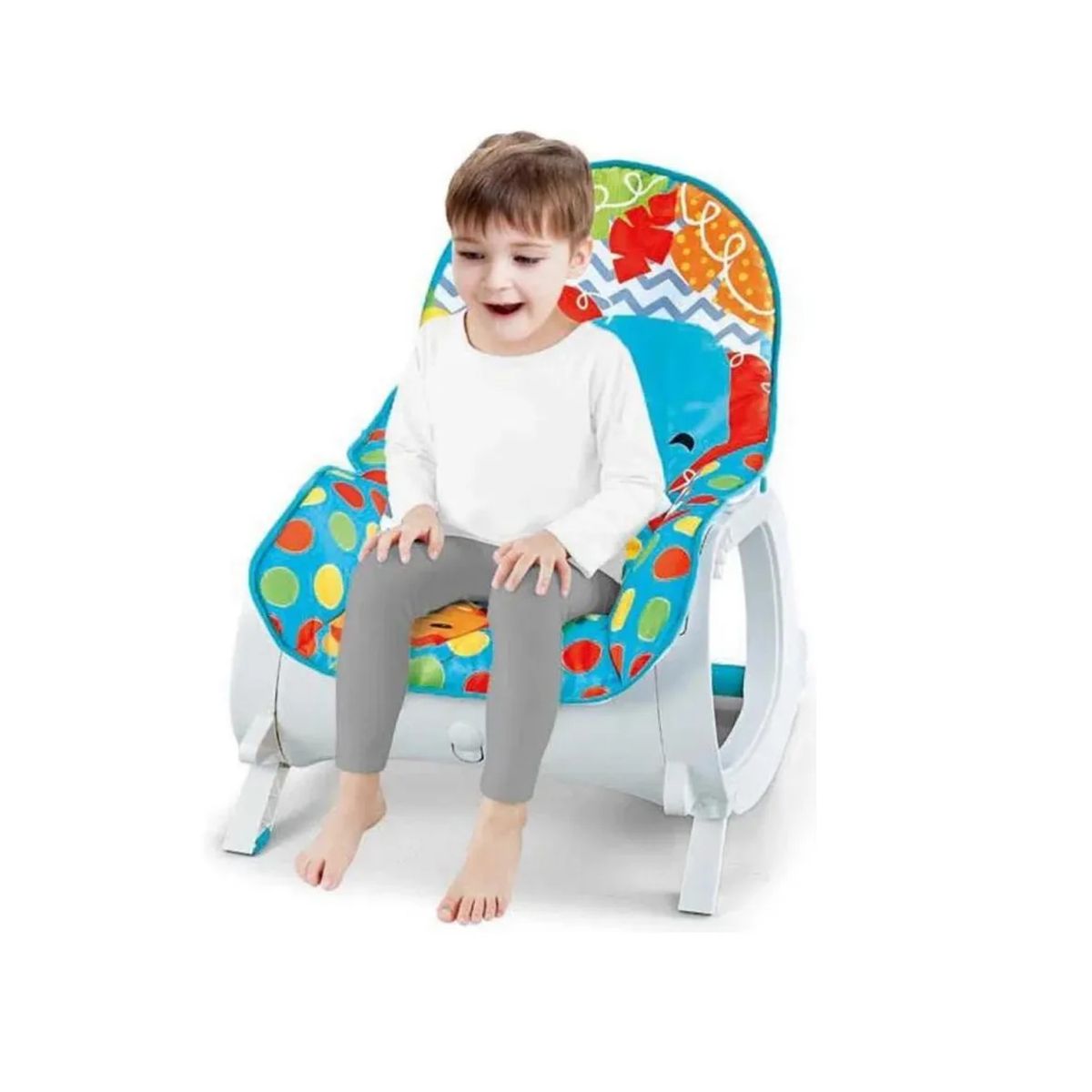 GENERICO - Silla Mecedora 2 en 1 Vibradora con Sonidos 9758