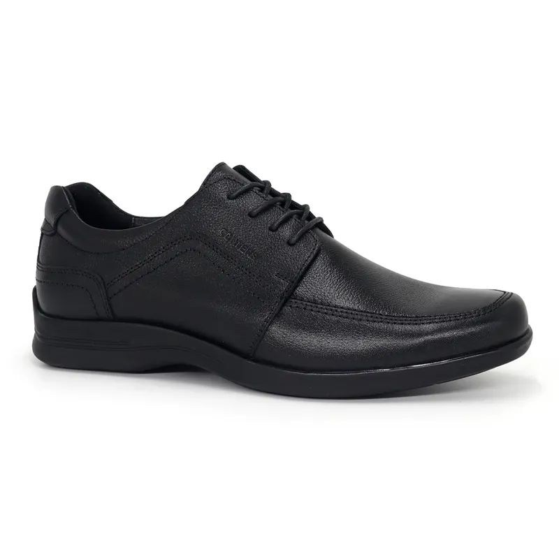 CONTERS - Zapatos Casuales De Cuero Hombre CLQ3-MK-21 Negro