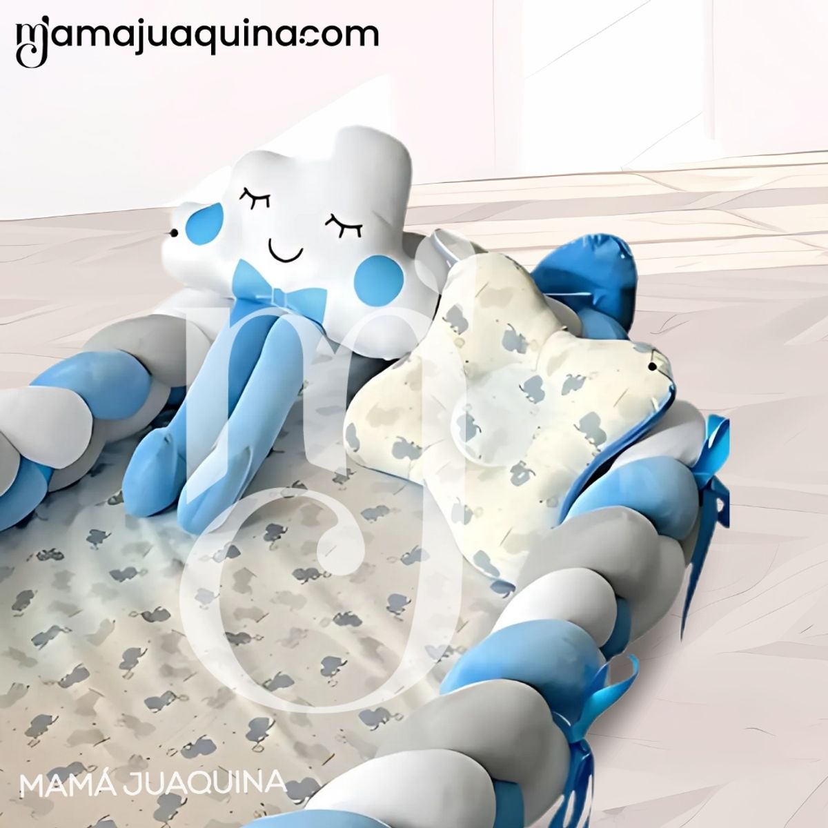 BABY - Moisés Nido Colecho para Bebés «DREAM» Edición Limitada Blue