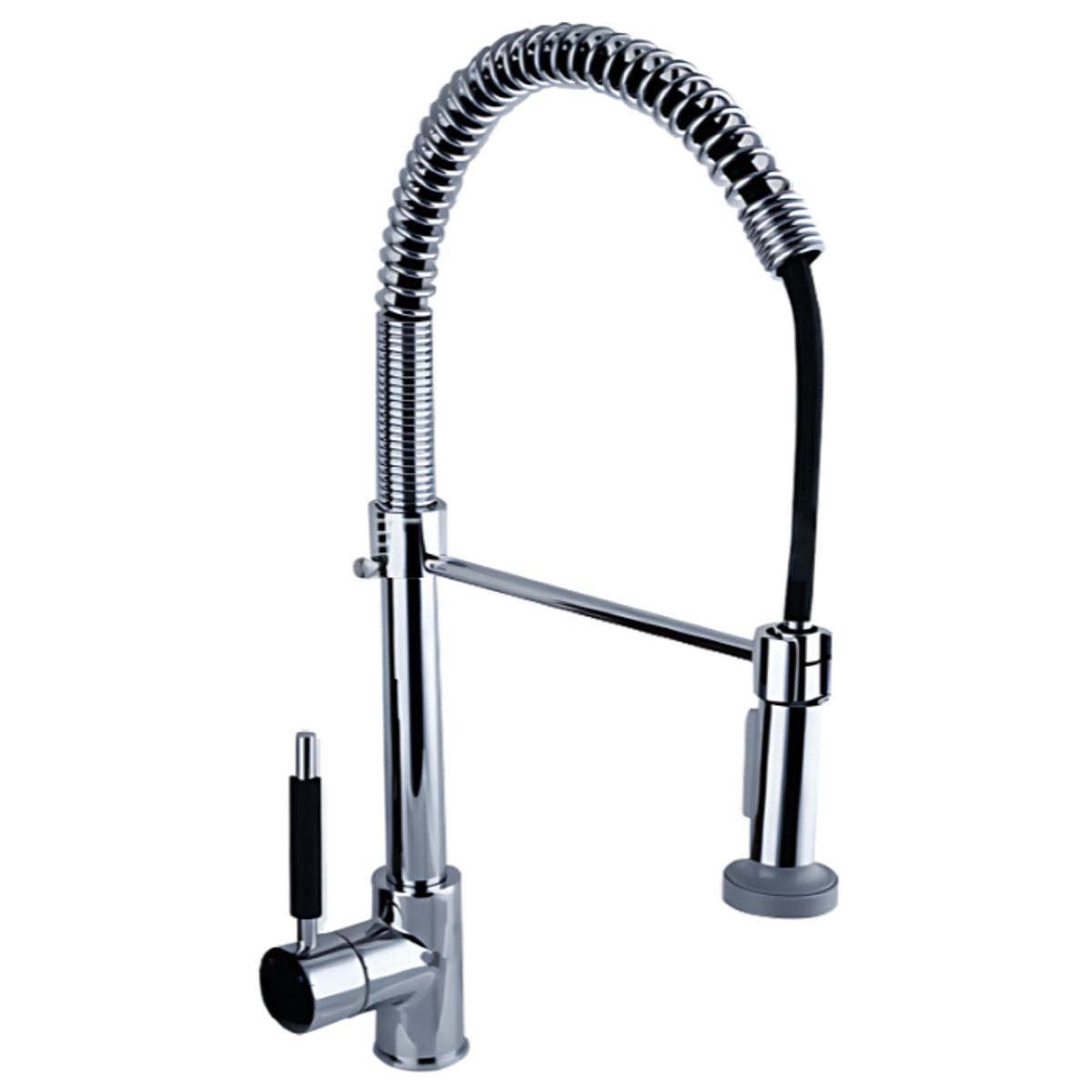 XM - MEZCLADORA MONOCOMANDO PARA COCINA RESORTE SATINADO M304-01096