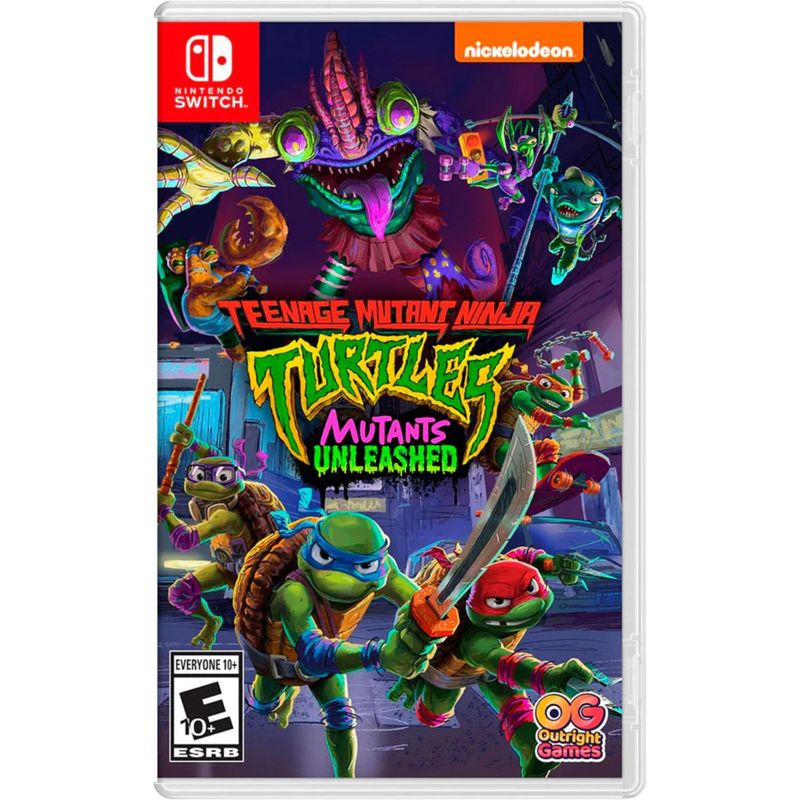 PLAYSTATION - Teenage Mutant Ninja Turtles Mutants Unleashed  Nintendo Switch