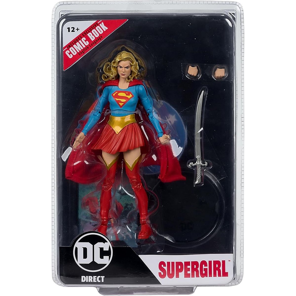 MCFARLANE TOYS - DC Direct Page Supergirl Woman of Tomorrow con Comic